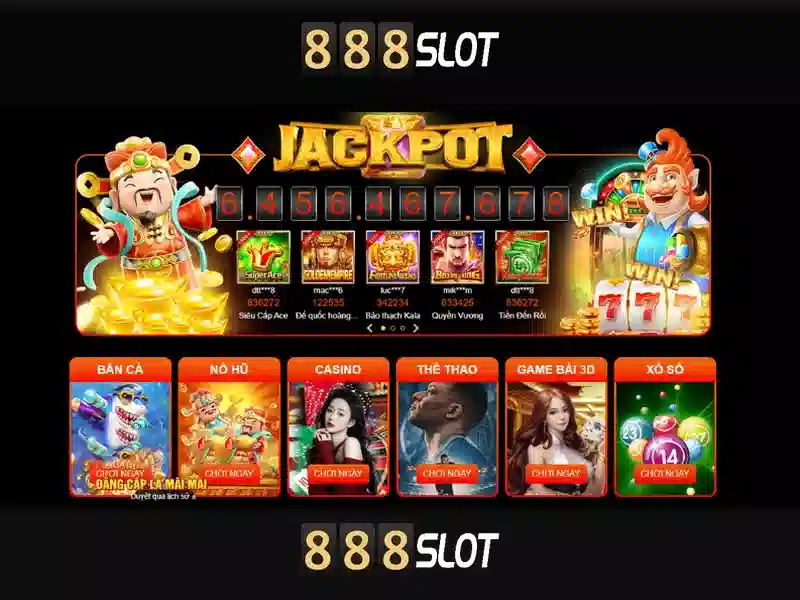 888slot: Trải nghiệm slot đỉnh cao tại Việt Nam